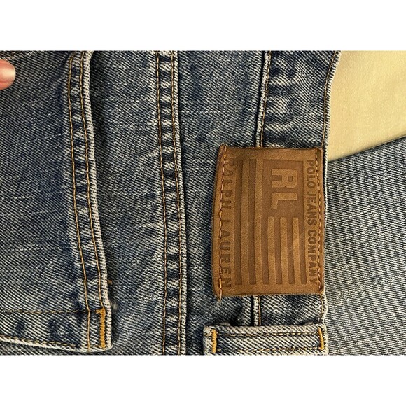 VTG Polo Jeans Company Ralph Lauren Denim Jeans 67 Boot Cut Size 10 X 29 - Picture 4 of 6